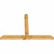 Ekena Millwork Eugene Rough Sawn Timber Gable Bracket, Western Red Cedar, 96"W x 64"H x 4"D x 6"F, 16/12 Pitch GBW096X64X0406EUG00RWR - alternate 5